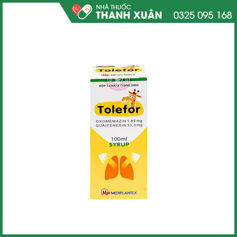 Tolefor thuốc điều trị các triệu chứng ho khan