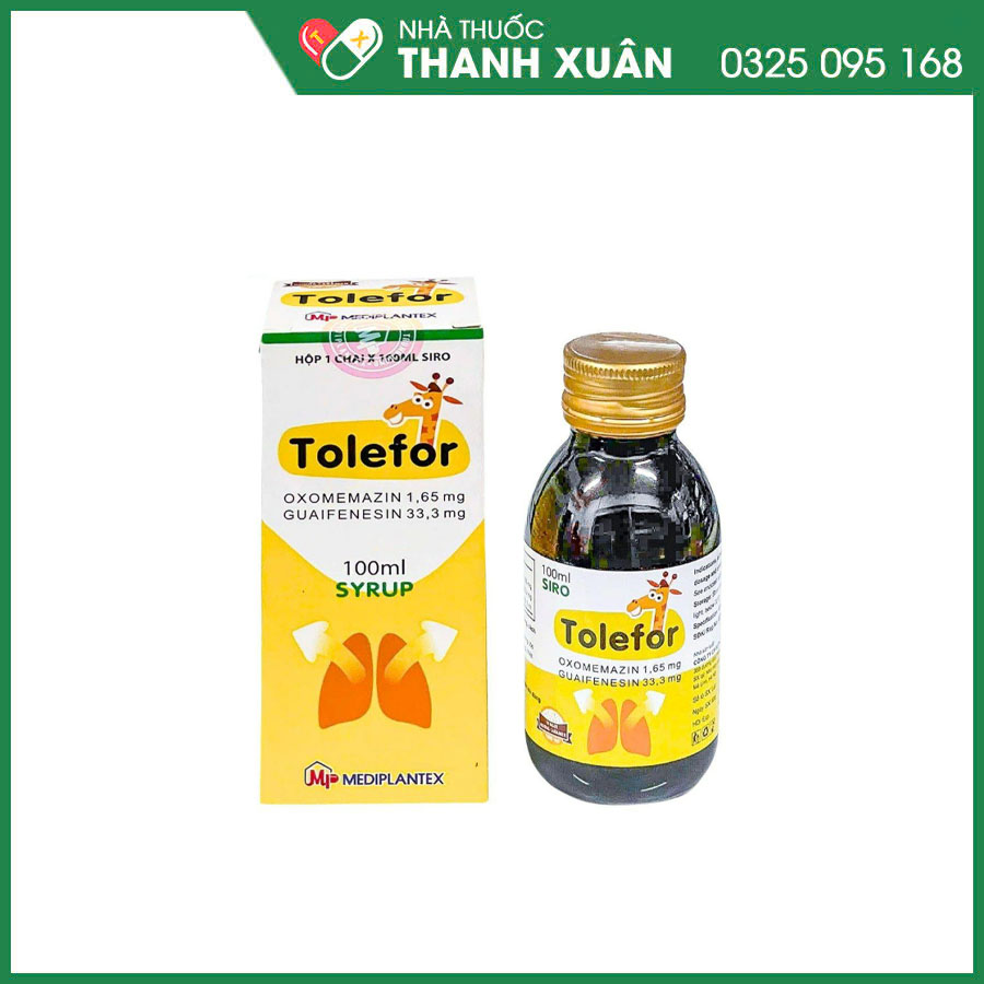 Tolefor thuốc điều trị các triệu chứng ho khan
