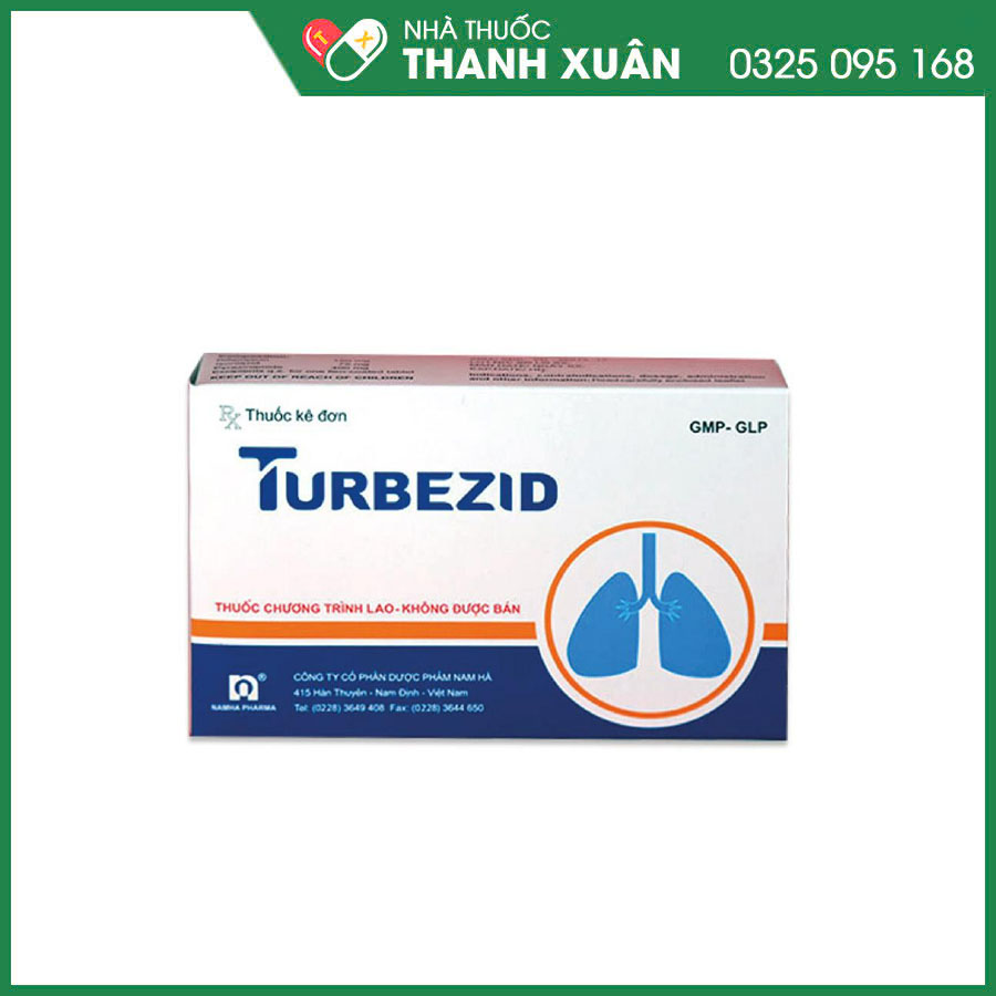 Turbezid thuốc điều trị lao phổi và lao ngoài phổi ở người lớn
