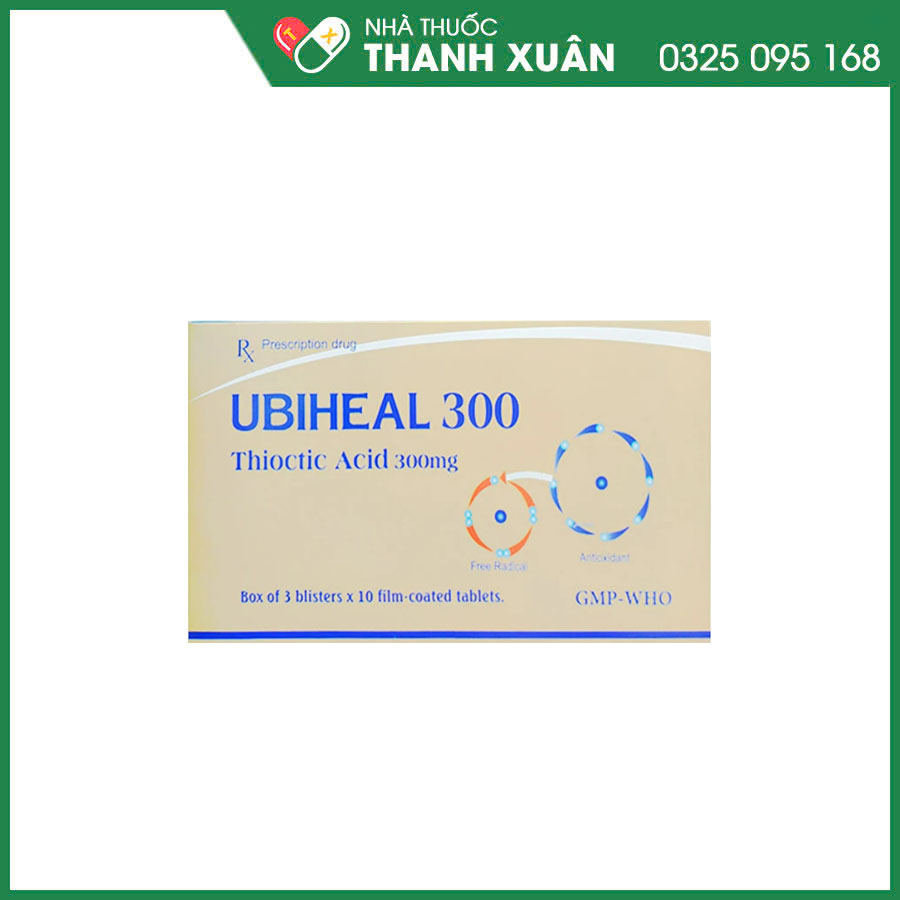 Ubiheal 300 điều trị biến chứng thần kinh do đái tháo đường