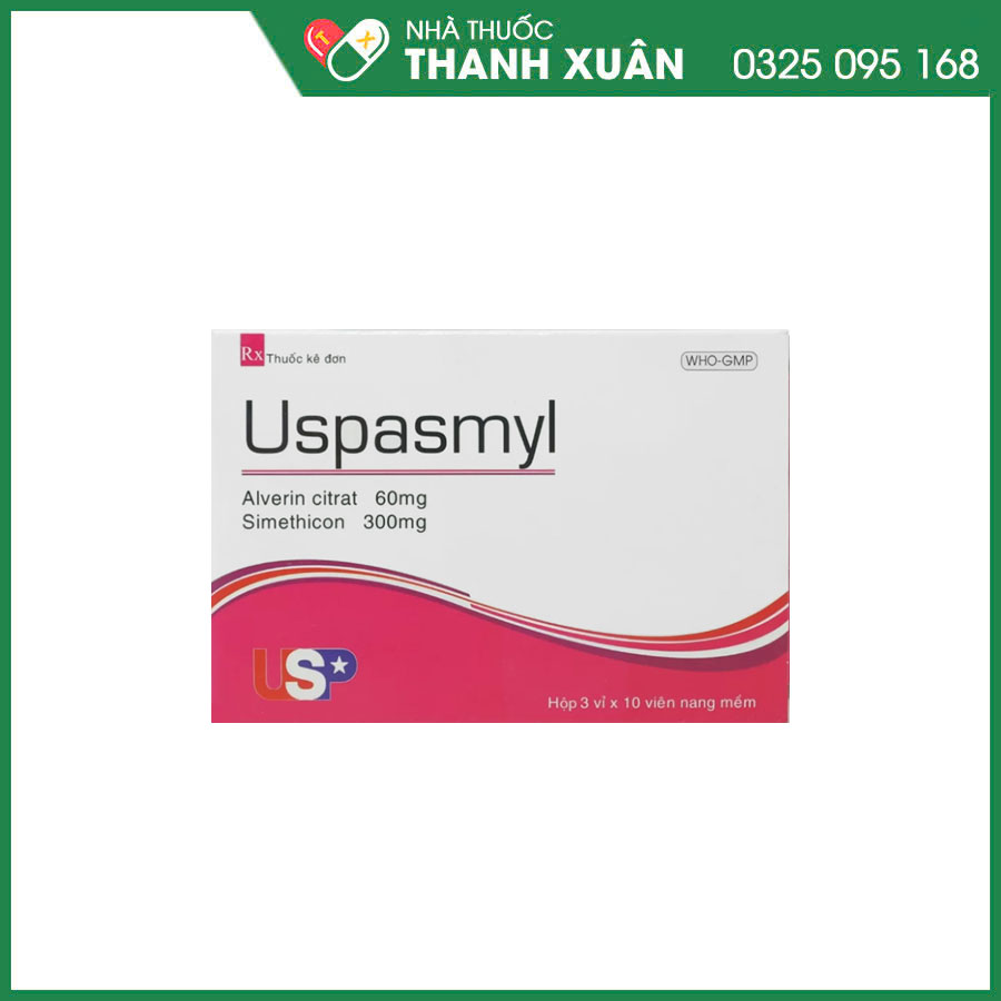Uspasmyl thuốc chống co thắt và giảm đau đường tiêu hóa