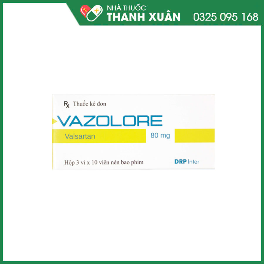 Vazolore thuốc điều trị tăng huyết áp nguyên phát và suy tim