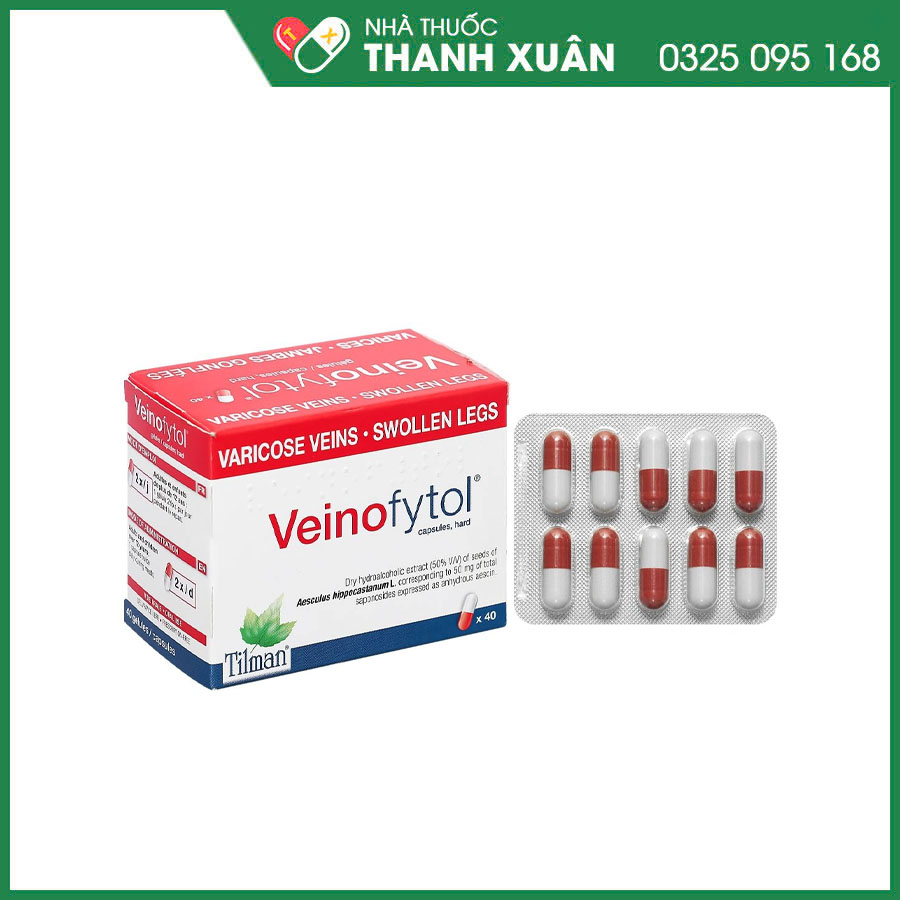 Veinofytol thuốc điều trị trĩ, suy giãn tĩnh mạch