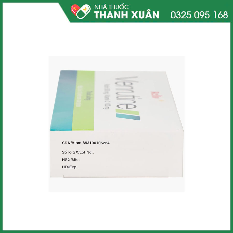 Venrutine thuốc điều trị trĩ, xuất huyết dưới da, vết bầm máu, suy tĩnh mạch